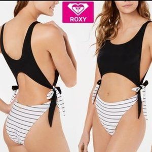 ROXY M L Summer Delight Bikini One Piece Swimsuit NWT Convertible